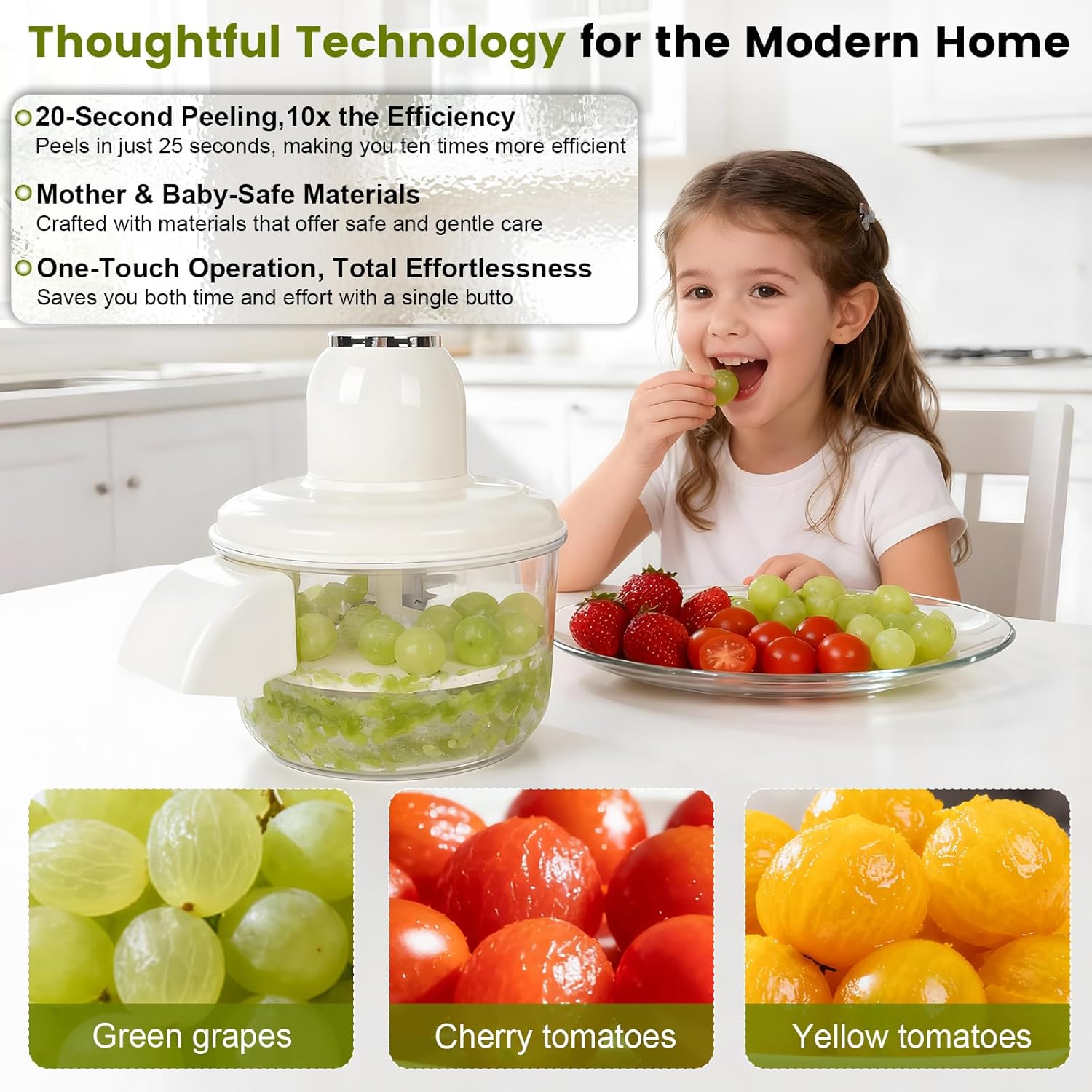 Electric Fruit & Vegetable Peeler Pro