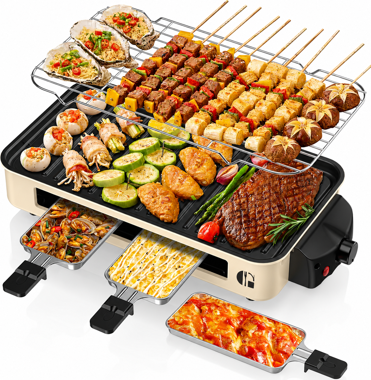 Grillent™ Indoor Electric BBQ Grill