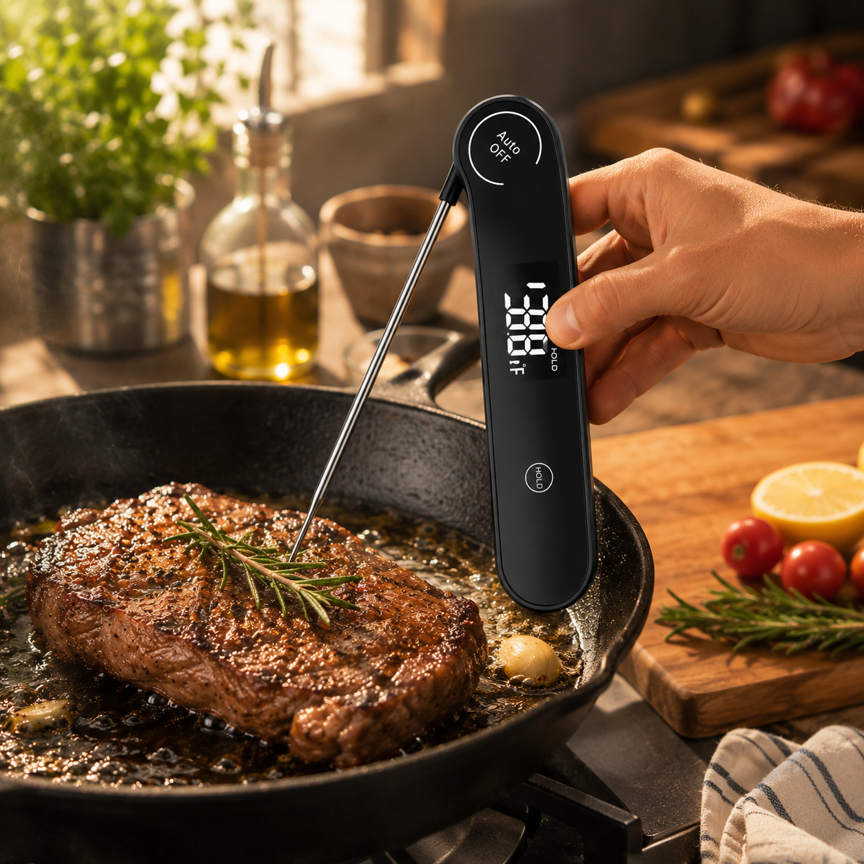 Instant-Read Meat Thermometer