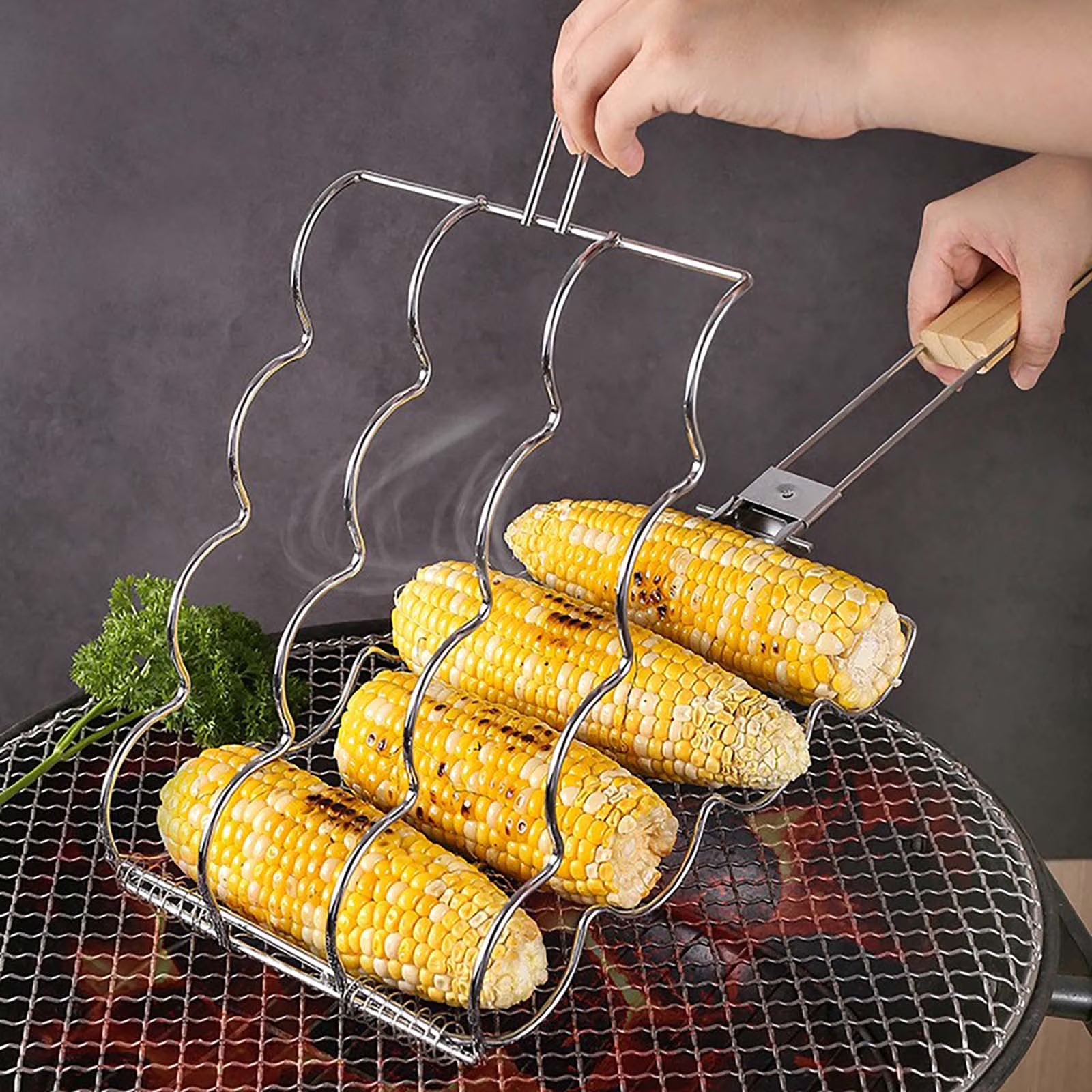 BBQ Corn Holder Basket